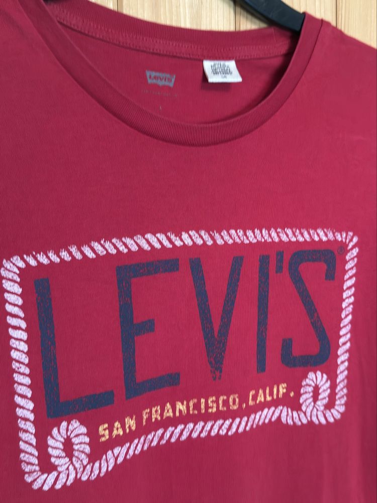 Koszulka tshirt Levis czerwona