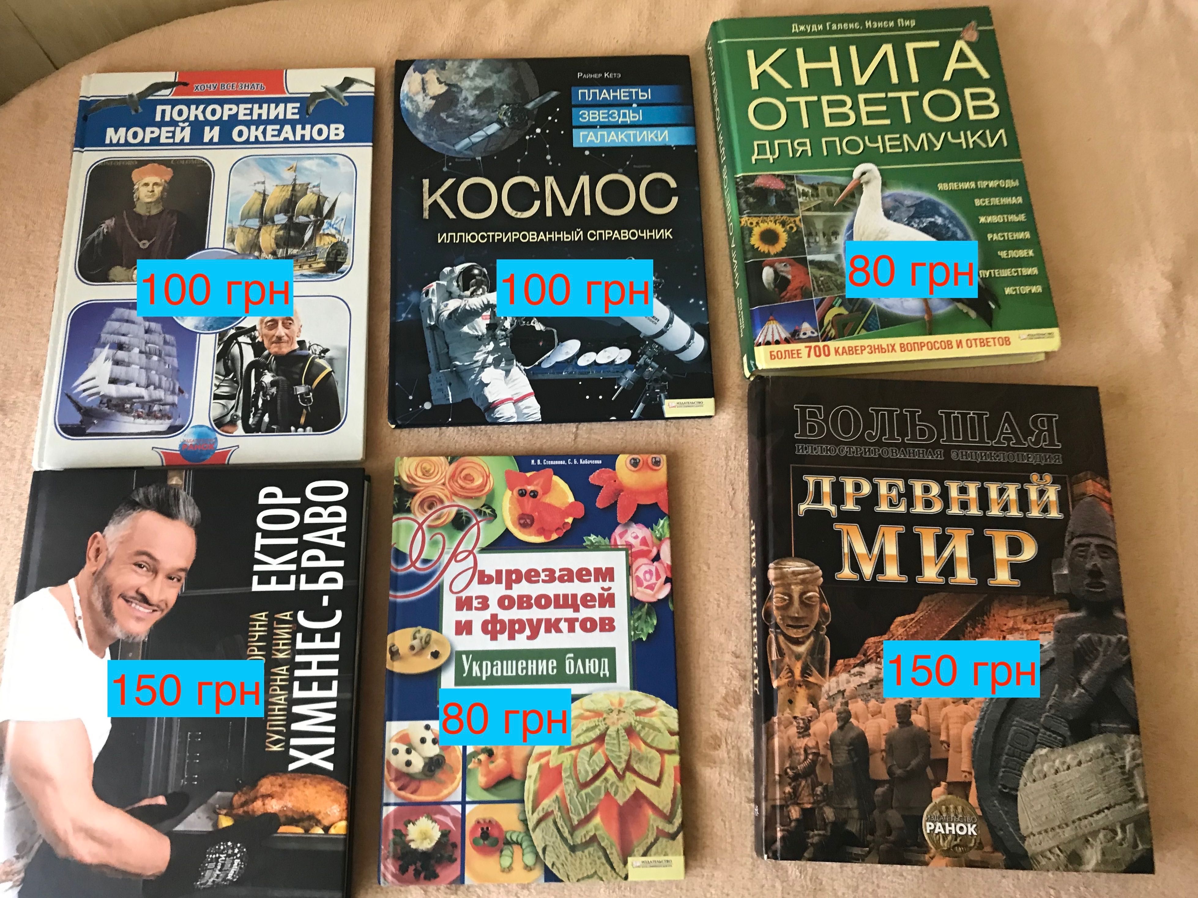 Книги Новий довідник школяра, енциклопедія