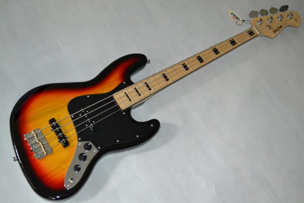 Harley Benton JB-75MN SB nowa gitara basowa jazzbass - ustawiona!