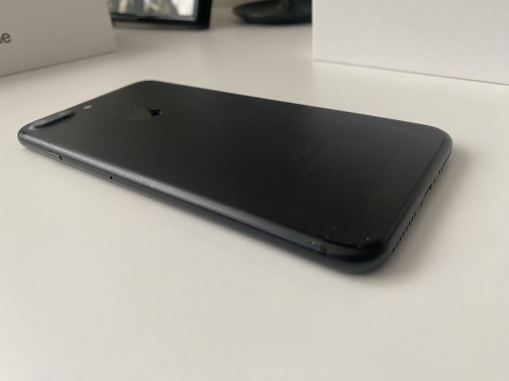 Iphone 7plus 32 gb czarny, nowa bateria