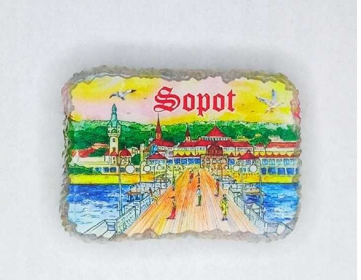 SOPOT MOLO Magnes na lodówkę ceramiczny AM68