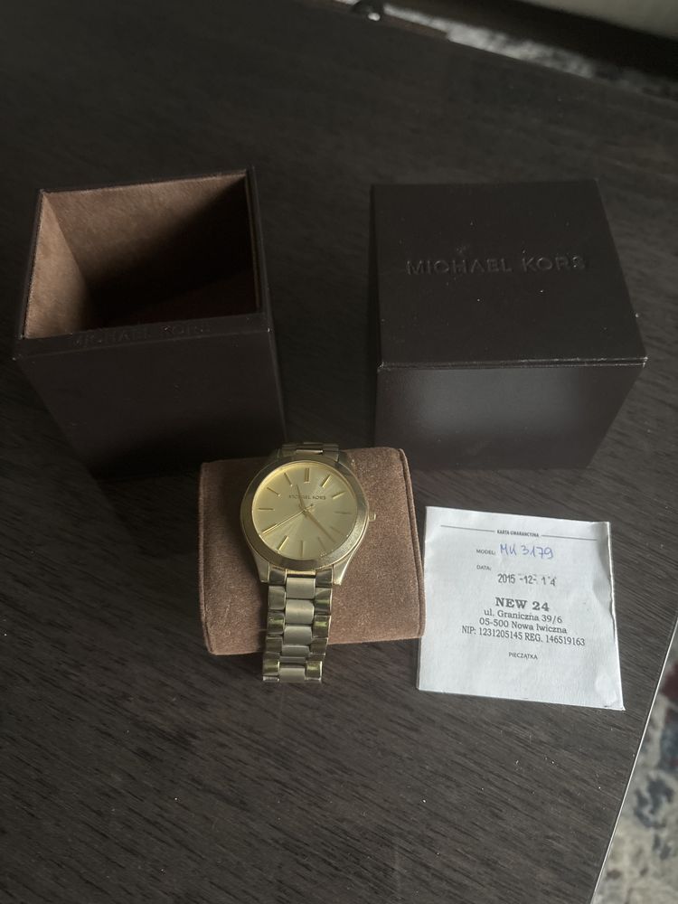 Oryginalny zegarek Michael Kors MK 3179 Runway