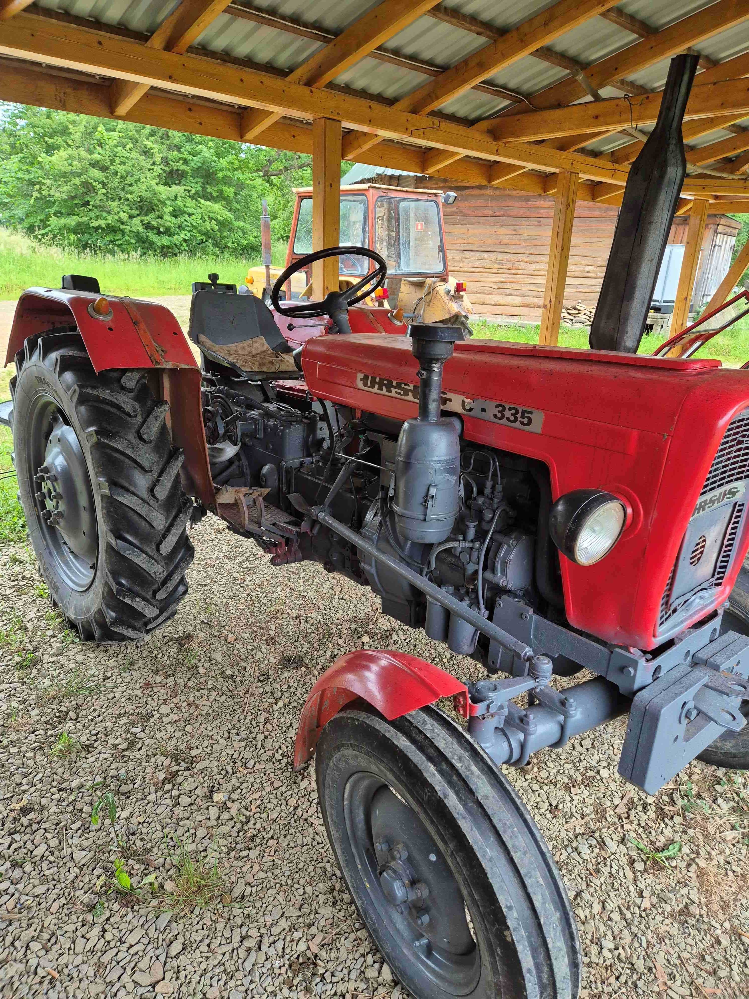 Ursus C 335 Ciągnik Traktor zamiana koparka wózek widłowy