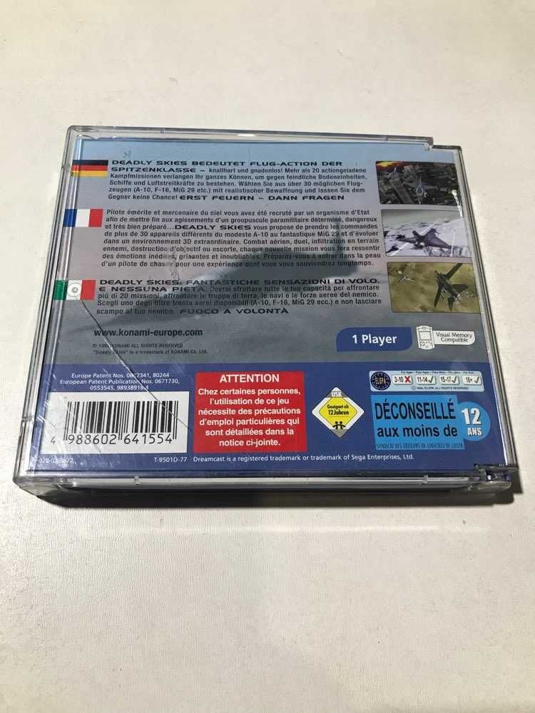 Deadly Skies Sega Dreamcast Skep Irydium