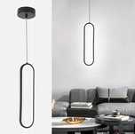 Lampa sufitowa LED wisząca 30W nowoczesna zimna biel 6500K 140cm