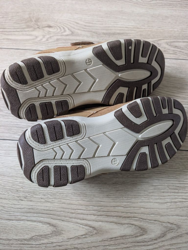 Okazja Nowe buty mokasyny na rzep Atlas For Men kolor carmel rozmiar 4