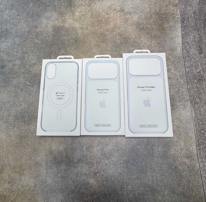 Чохол Clear Case MagSafe з кнопкою + Animation iPhone 17 17 Pro Max