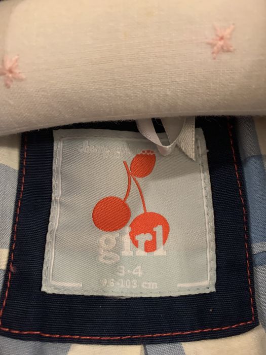 Casaco Zippy Girl azul marinho