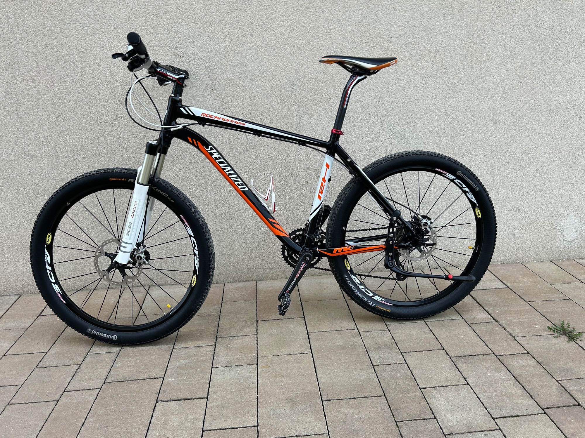 Rower górski MTB 19'' SPECIALIZED XT przód tył karbonowe dodatki