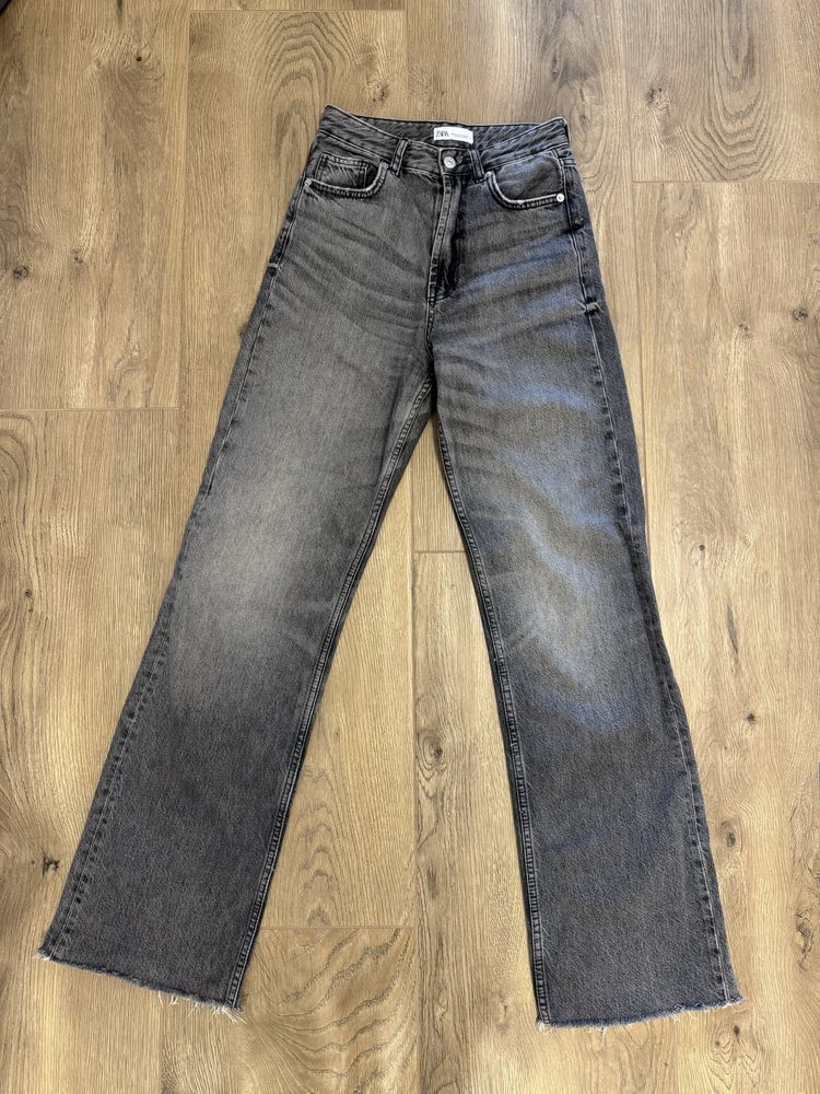 Джинси Zara TRF Wide-leg