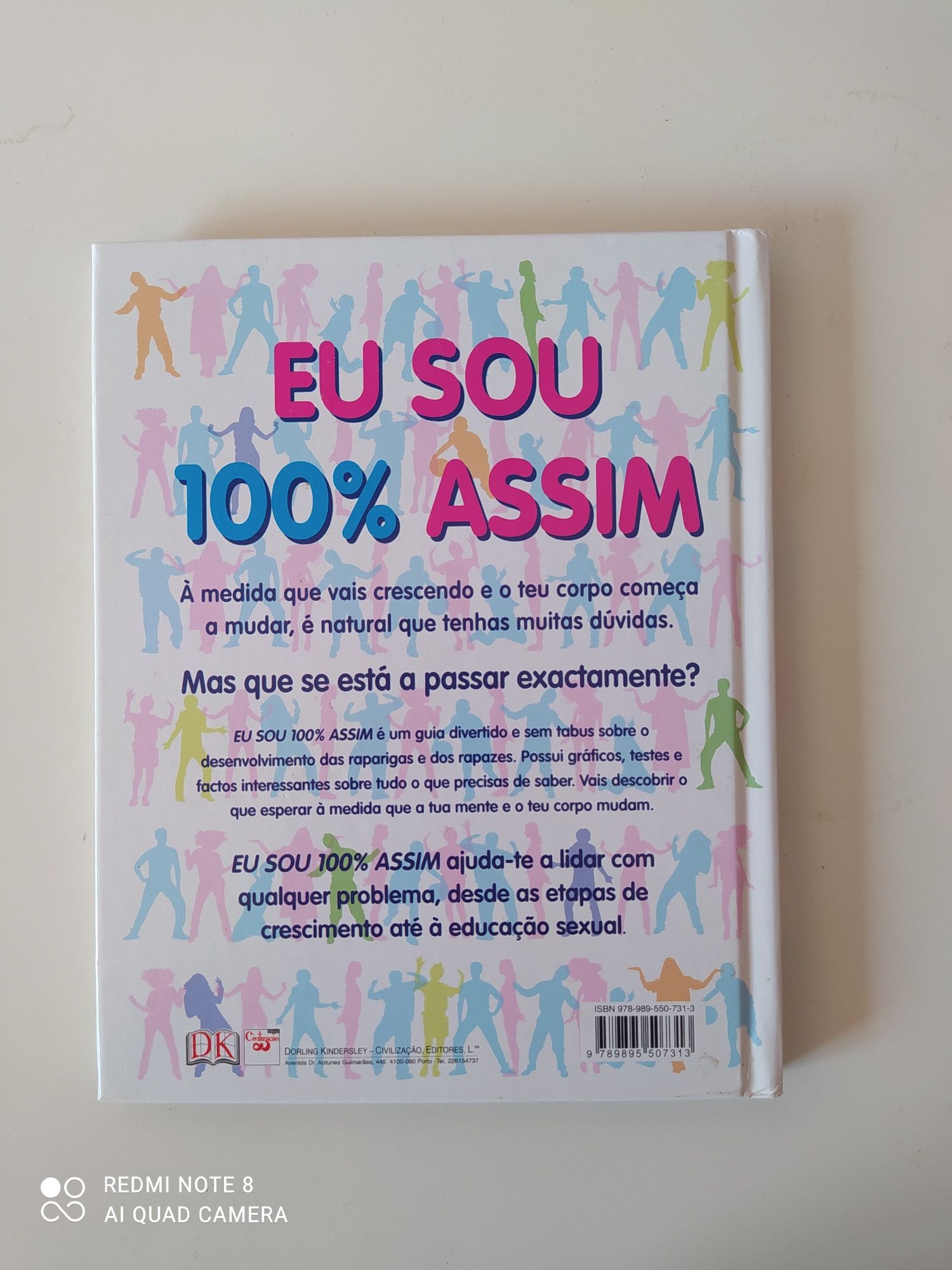 Livro "Eu sou 100% assim"