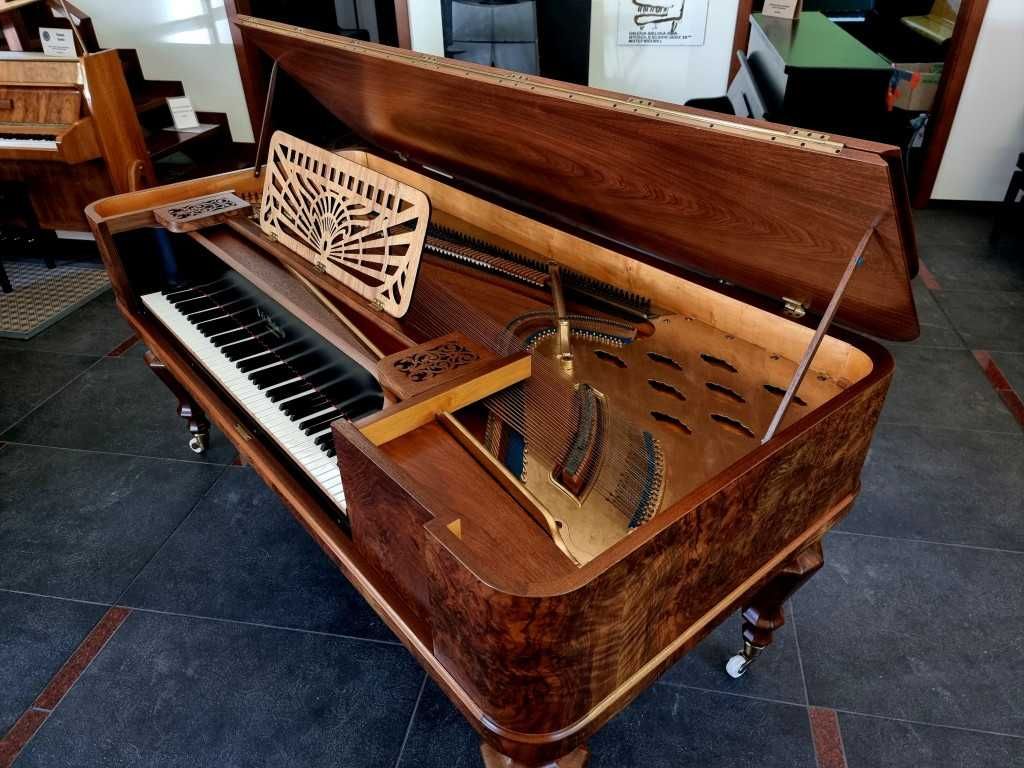 Fortepian STOŁOWY J.G. Malmsjo 1879 wzorowany na Steinway Square Piano