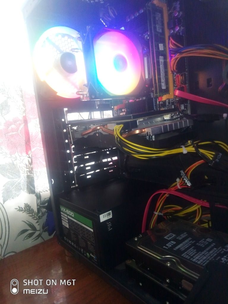 ПК 8-ядер Intel® Xeon® E5-2630 RX5600xt 6гб. 16 гб ddr3