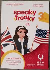 Kurs angielskiego dla dzieci Speaky Freaky - poziom 3 - zeszyt ćwiczeń