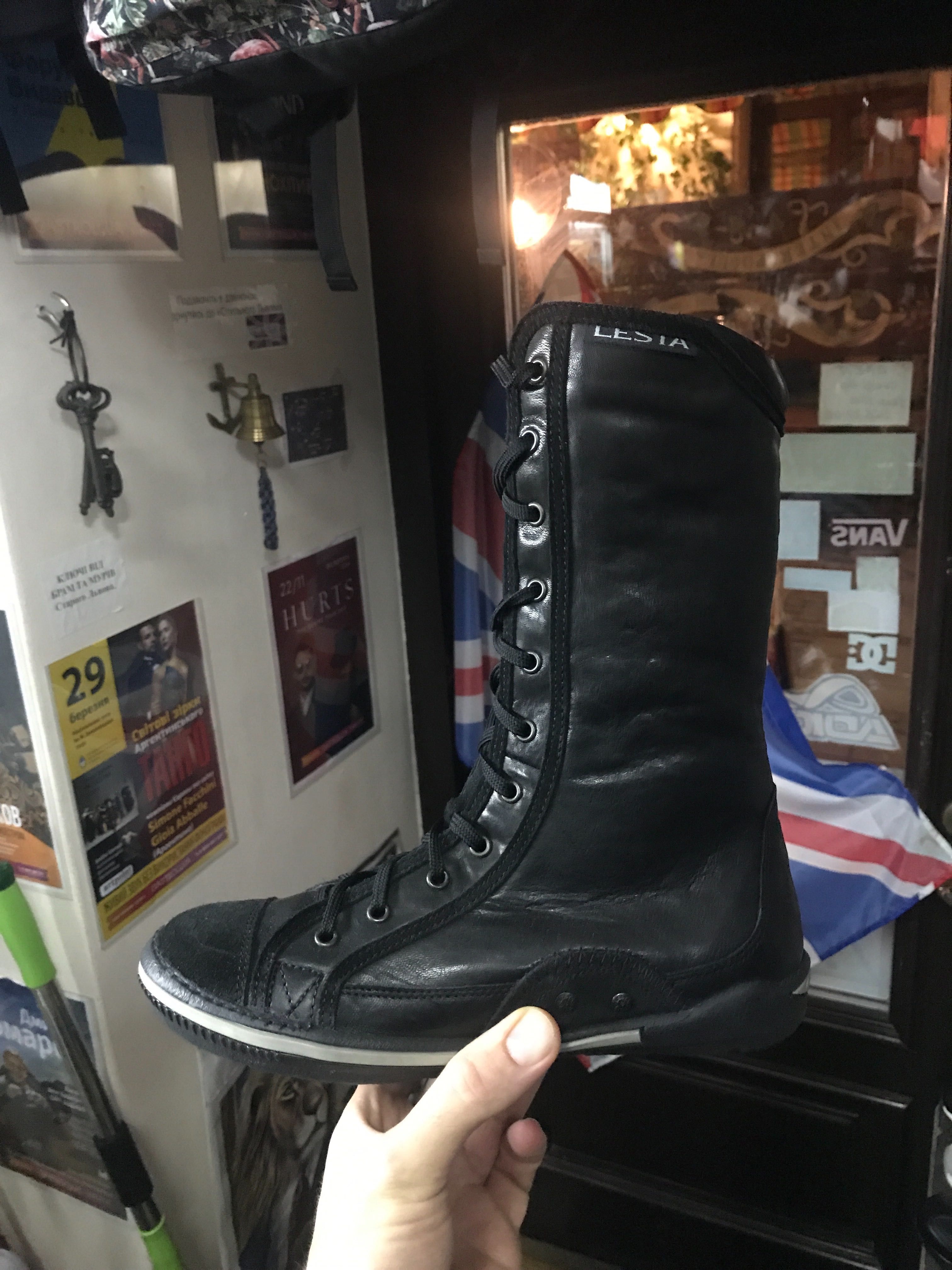 Черевики високі Steel платформа Jadon шкіра martens 2 моделі converse