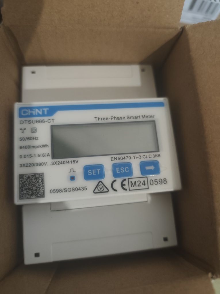 Licznik energii przekładnikowy Chint DTSU666-CT