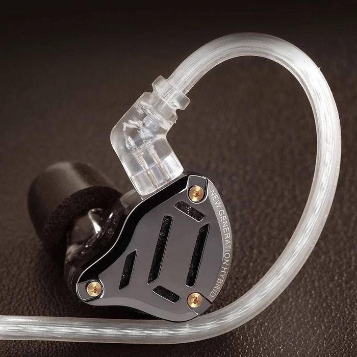 Навушники KZ ZS10 Pro 2 гібридні 10-ти драйверні навушники (1DD+4BA)