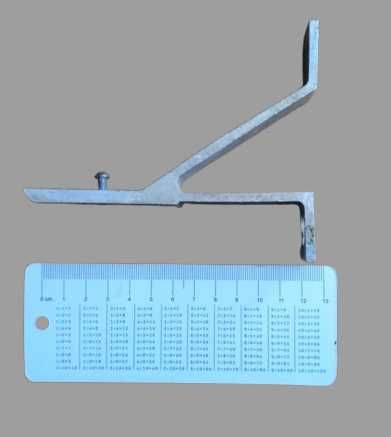 Пара шт. Алюмінієві кронштейни для гардин (кріплення сонячних панелей)