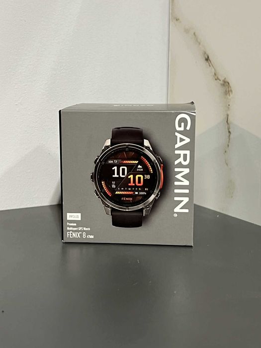 Zegarek GARMIN Fenix 8 Amoled 47mm, nie aktywowany/Komis Krzysiek
