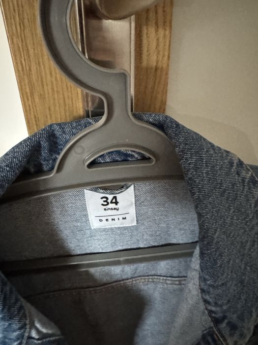 Damska katana Sinsay kurtka jeansowa