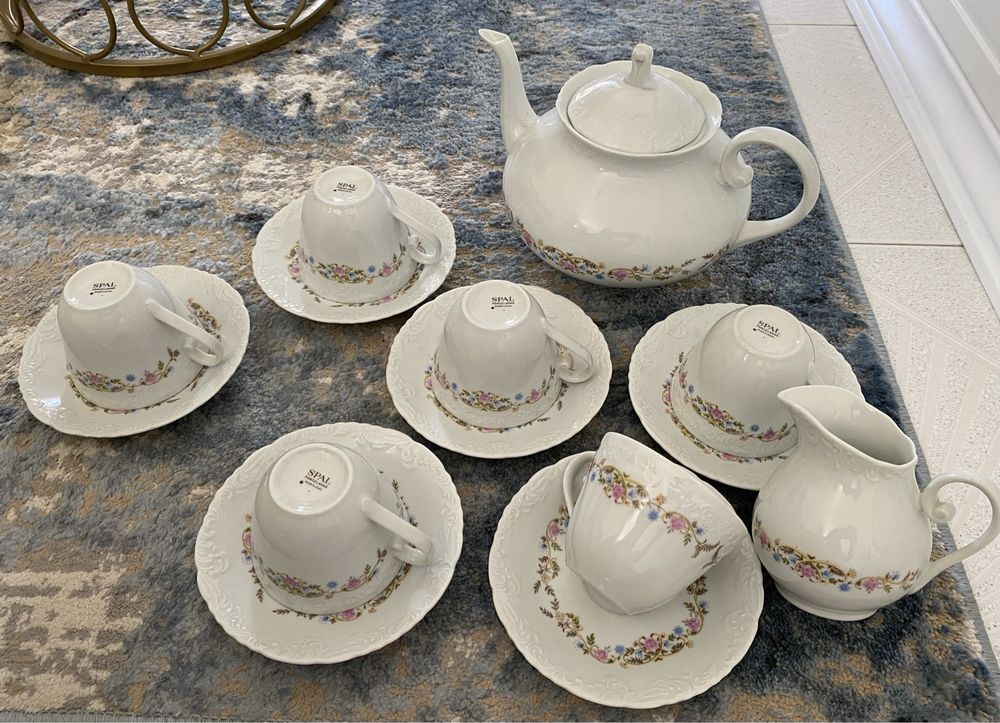 Serviço de chá porcelana Spal