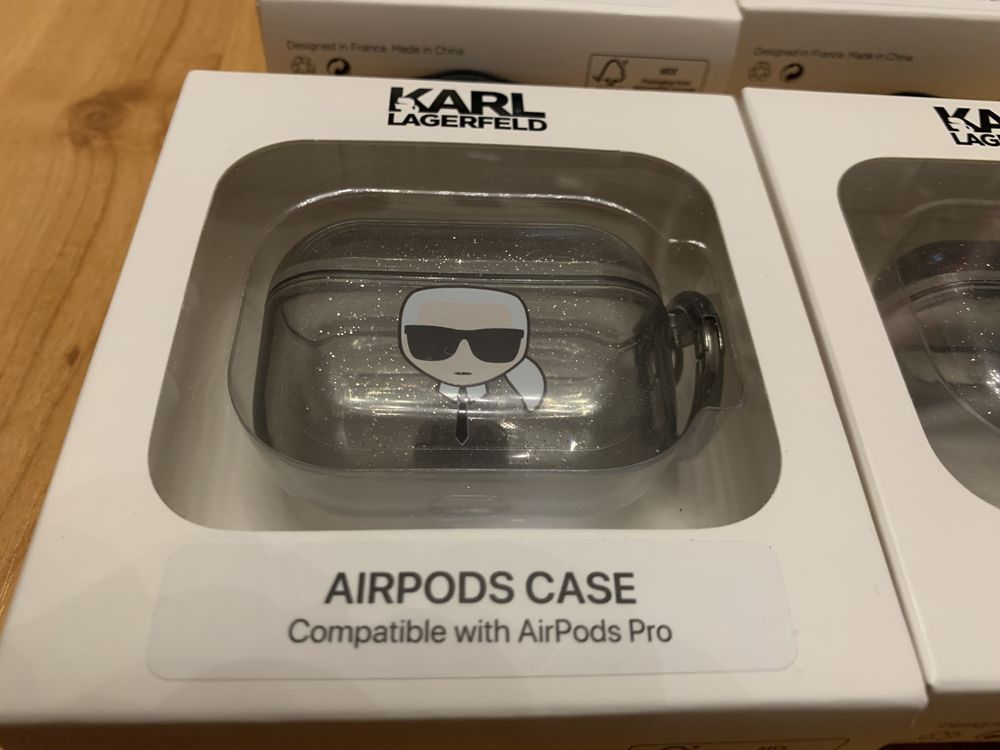 Чохол Apple Airpods 1 2 3 PRO  Karl Lagerfeld чехол для наушников