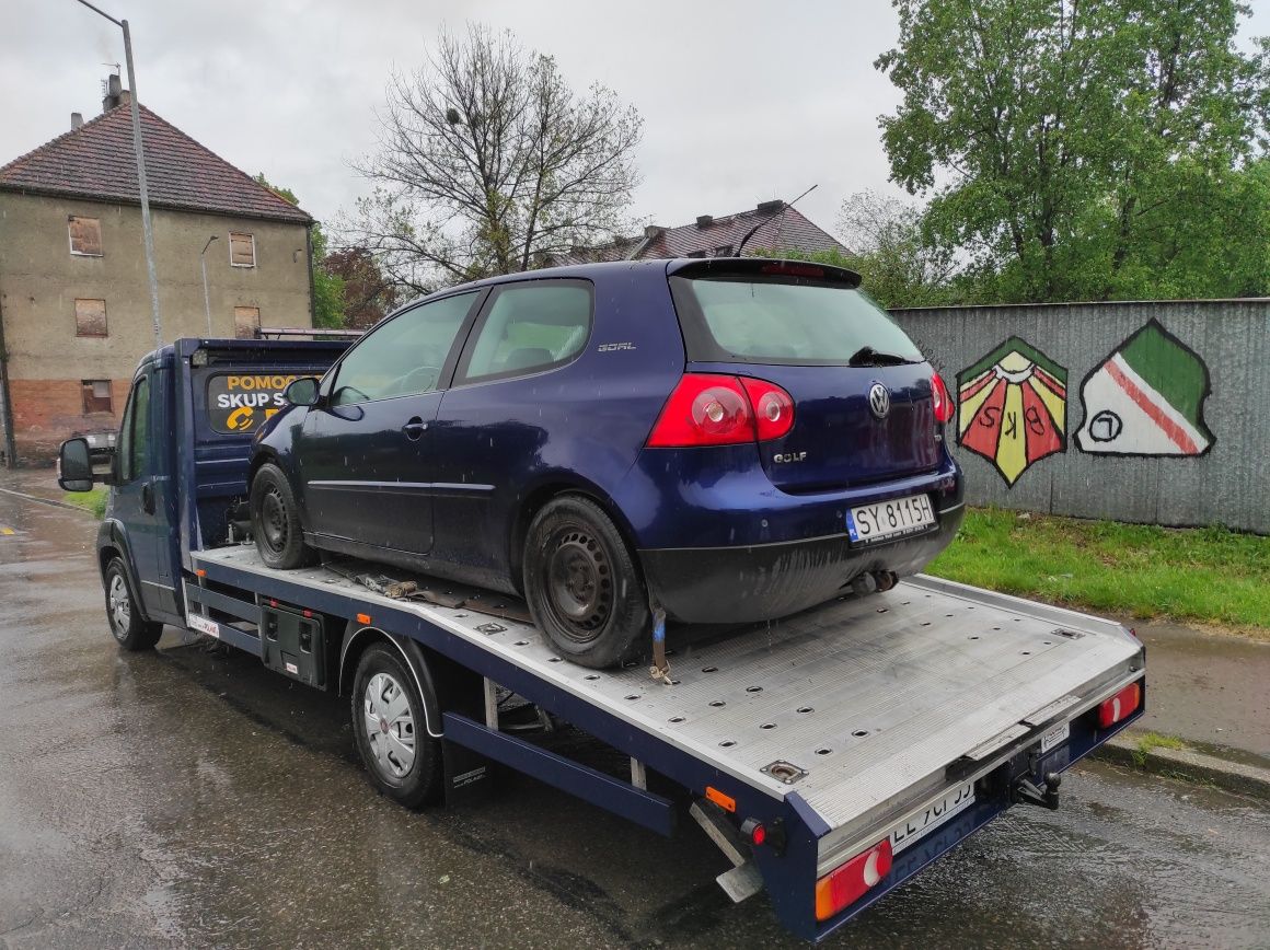 Pomoc drogowa holowanie autolaweta laweta a1 a4 dtś Katowice Mysłowice