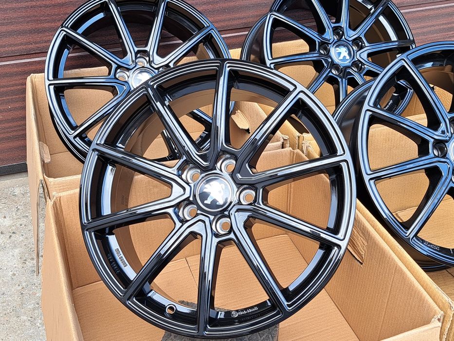 Alufelgi 18' PSA 5x108 PEUGEOT 3008, 308, 508, 5008, 605, 607 CZARNE!!