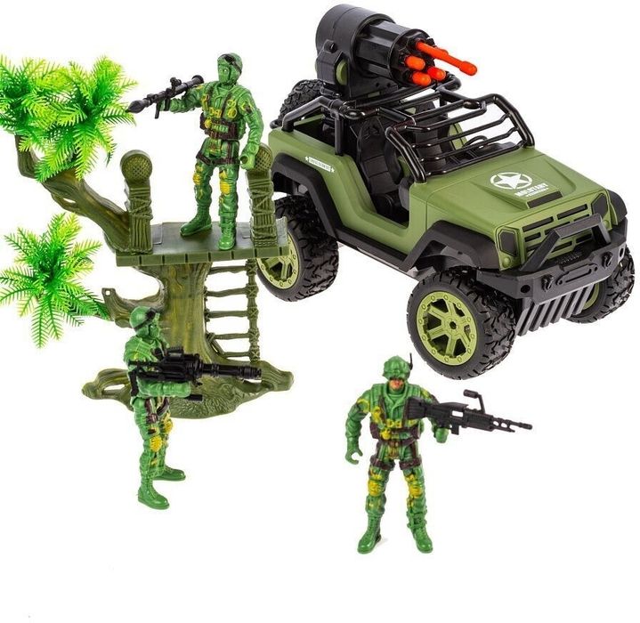 Машинка Позашляховик на радіоуправлінні, їздить, стріляє, на акум.