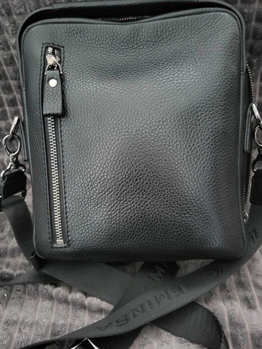 Шкіряна чоловіча сумка EMINSA оригінал.