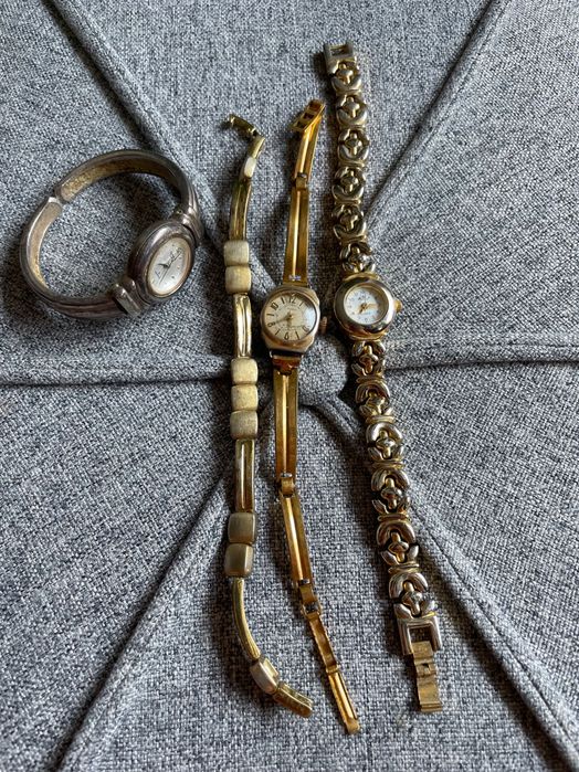 Zabytkowy zestaw zegarków na rękę