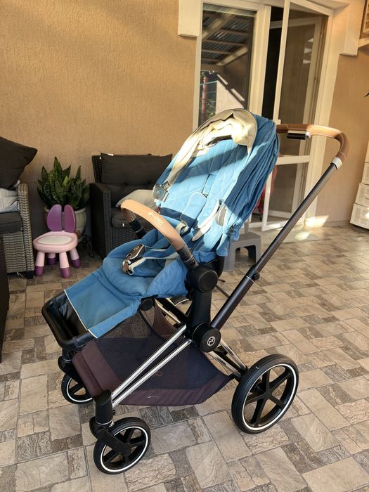 Коляска Cybex Priam 2 в 1 Mountain Blue