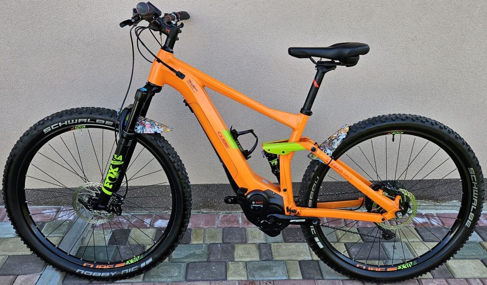 Електровелосипед Cube,  Чіпований, Оригінал, 50км/год, Стан гарний!