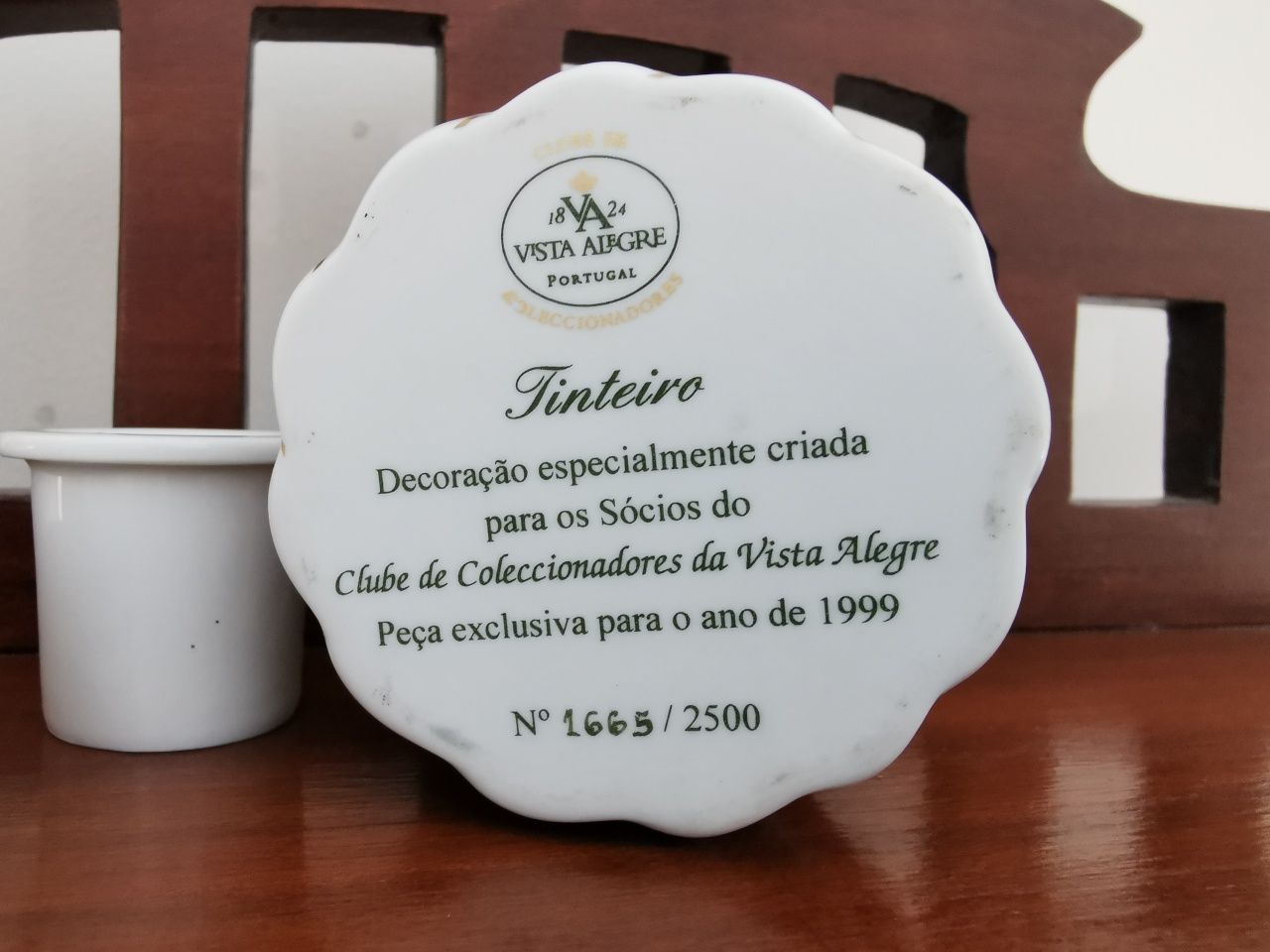 Tinteiro Chaves - Clube de Colecionadores - Vista Alegre