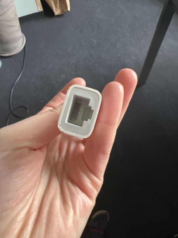 Przejściówka ethernet thunderbolt Apple