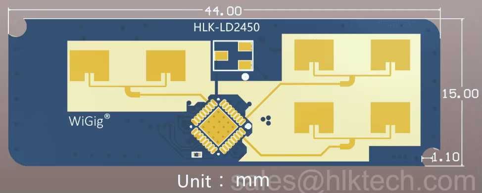 Датчик руху та присутності HLK-LD2450