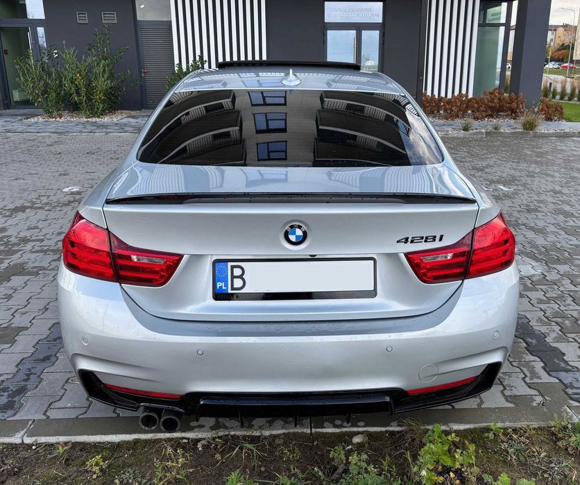 BMW F32 428xi M-pakiet Adaptive LED Head UP ORI LAKIER Szyberdach Navi