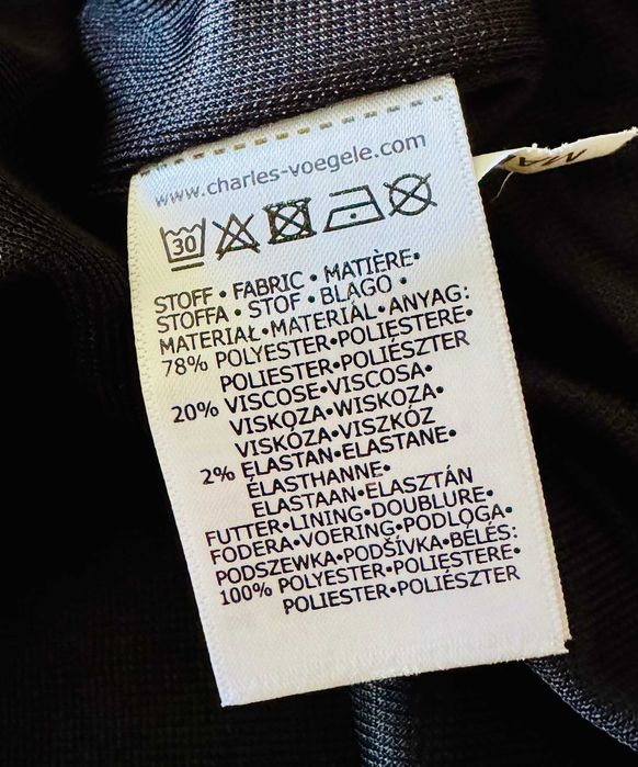 "Charles VEGELE"/ Śliczna/ Nowa/ Powystawowa/ konicznie Zobacz Opis/