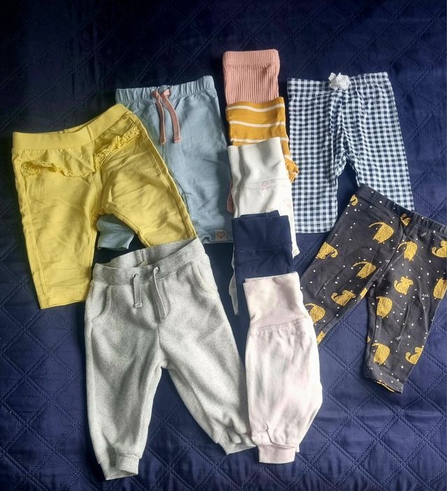 Zestaw/paka ubranek dla dziewczynki r.56/62