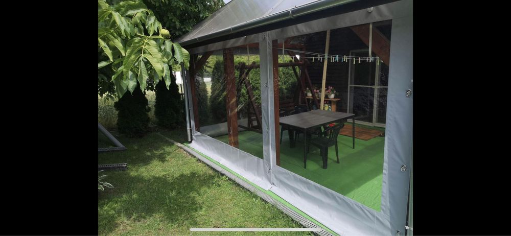 Zabudowy z plandeki na altanki tarasy