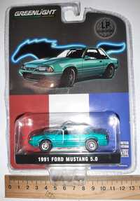 Greenlight collectibles 1:64 1991 Ford Mustang 5.0