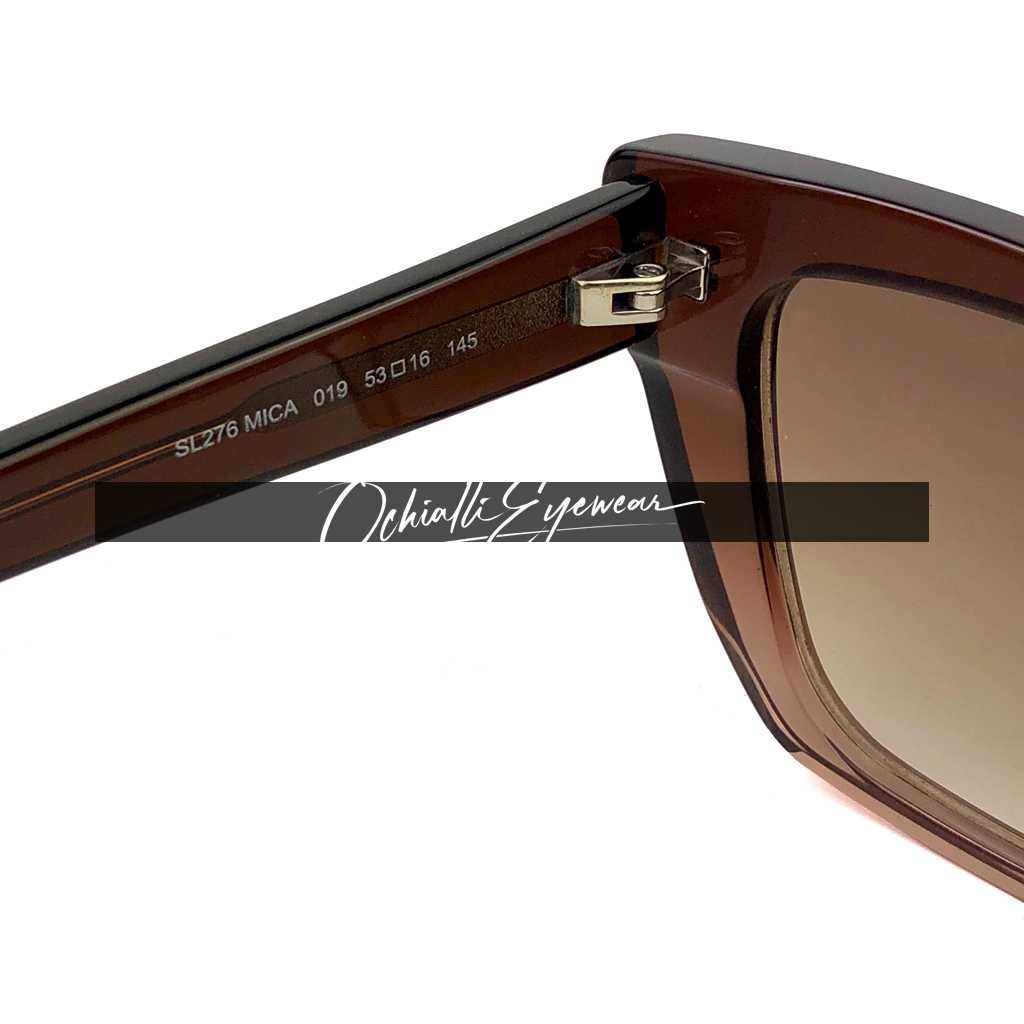 Okulary przeciwsłoneczne YSL SL276 Mica brązowe z pudełkiem