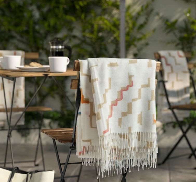 Nowy koc / Pled IKEA OLIVSPINNMAL 120×160 см