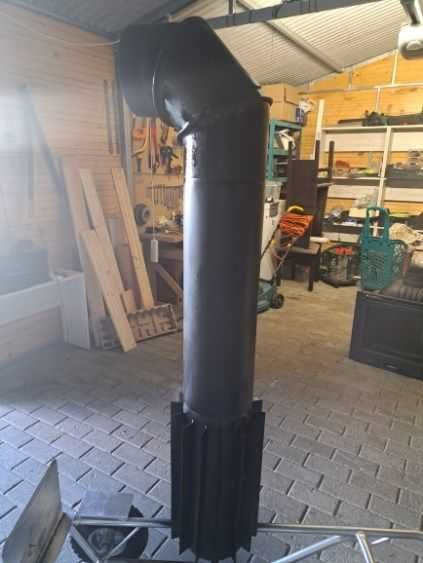 Kominek Nordflam 13kw + Radiator zestaw