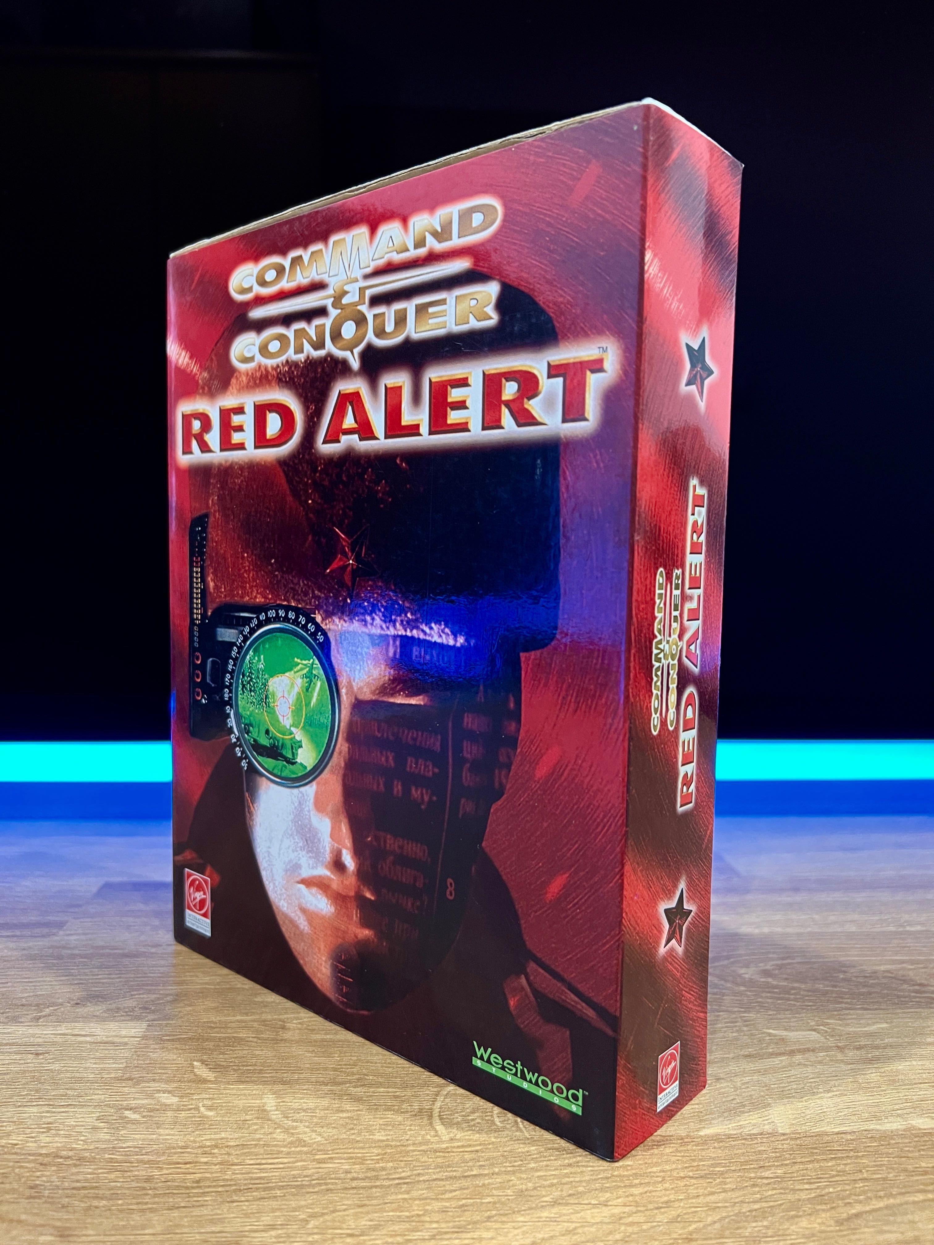 Command & Conquer Red Alert (PC PL 1996) BIG BOX polskie wydanie