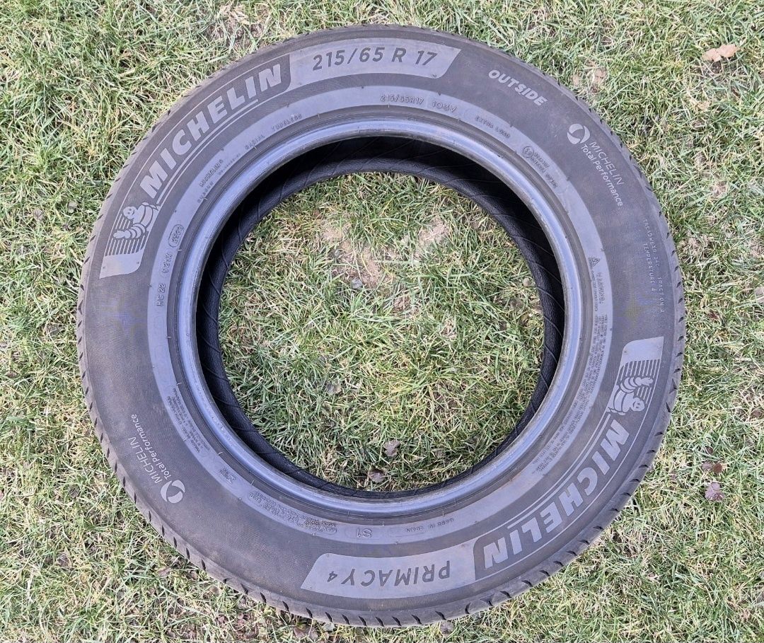 Komplet Opon Lato Michelin 215/65/17