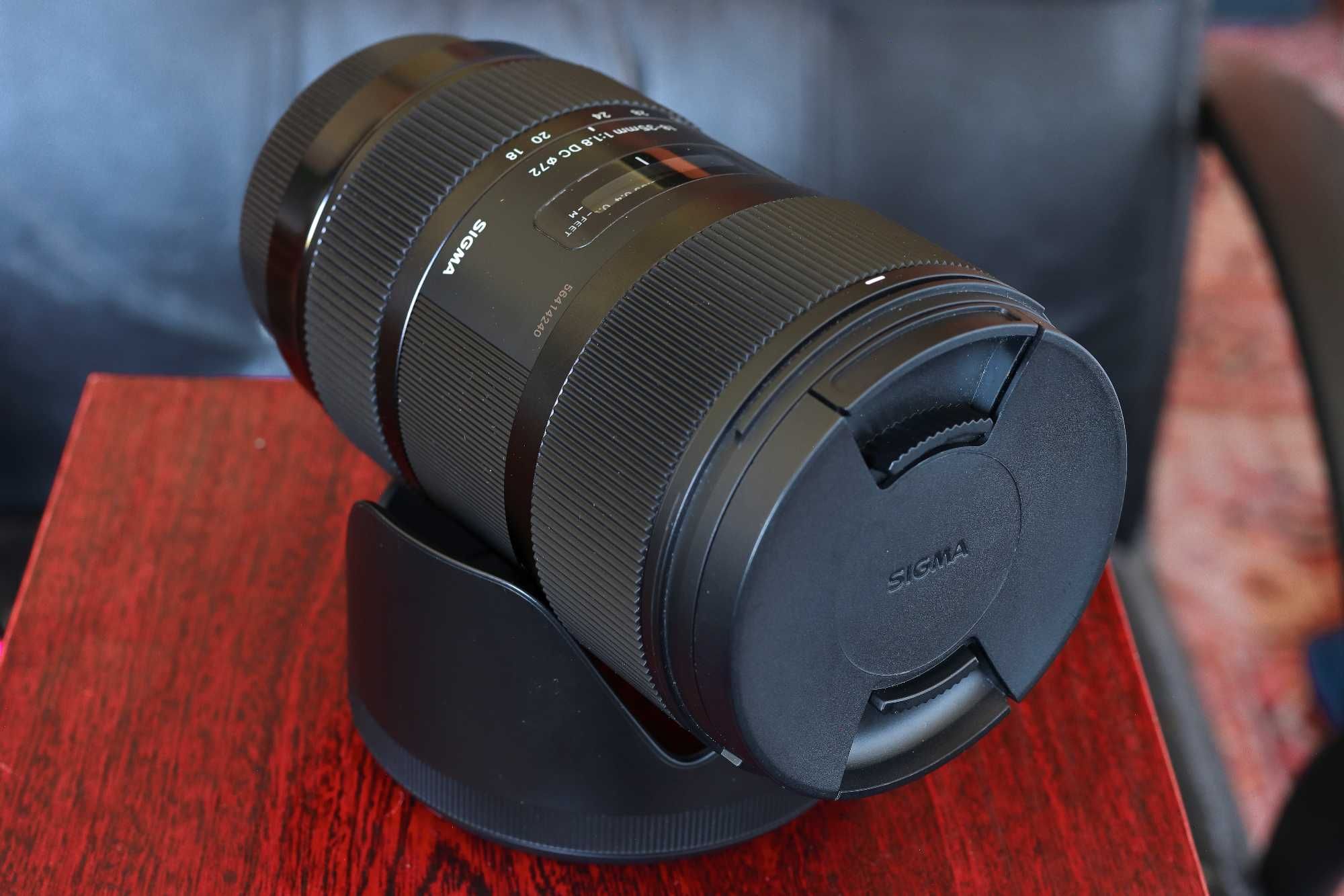Sigma A 18-35 mm f/1.8 DC HSM dla Canon + filtr cpl Hoya PRO1 Digital