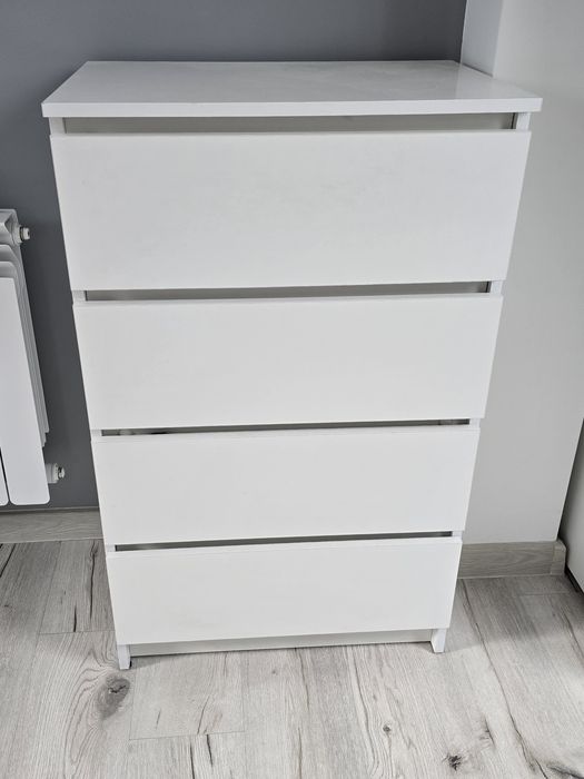 Komoda Biała z szufladami