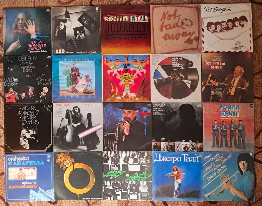 Джаз,музика 30-х років,танцювальна музика,платівки,від 60грн.