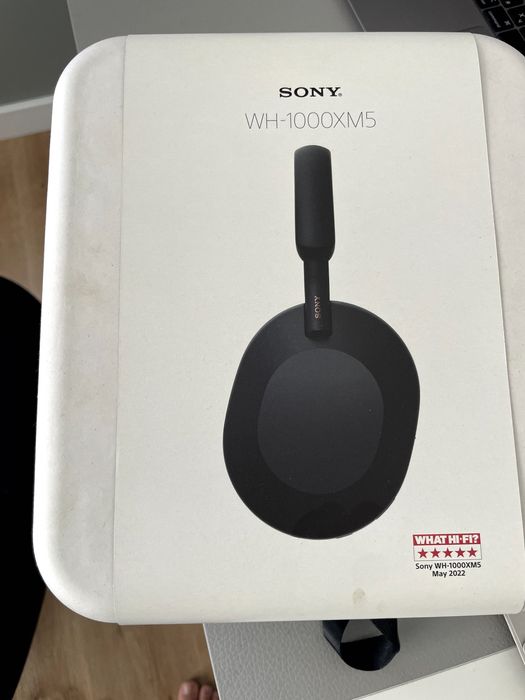Sony WH-1000XM5 black NOWE